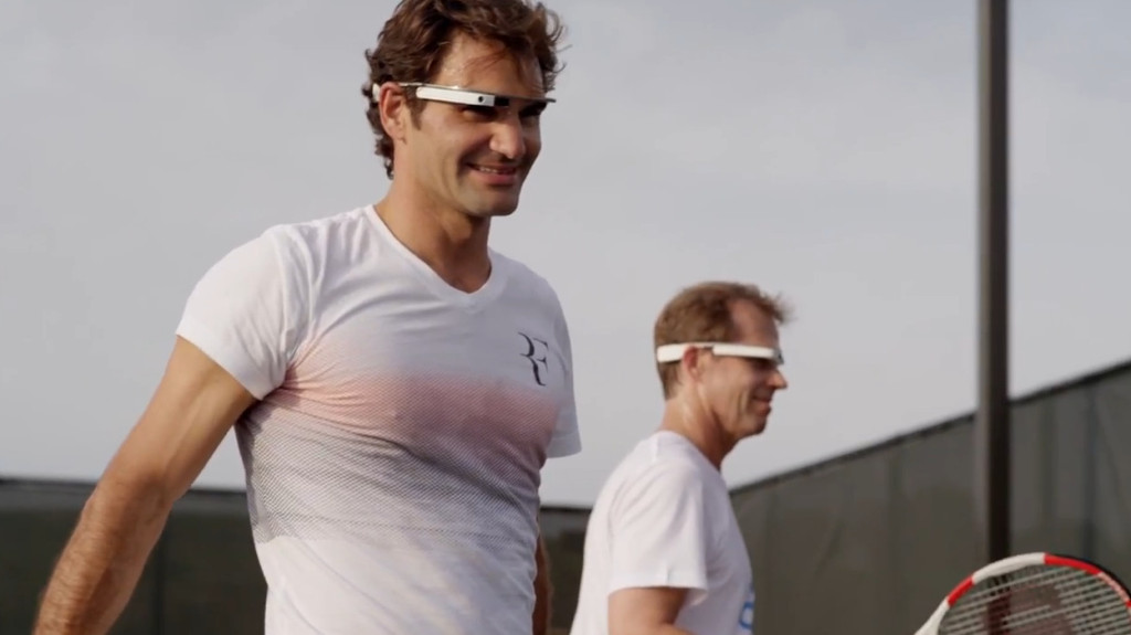Federer Google Glass (2)