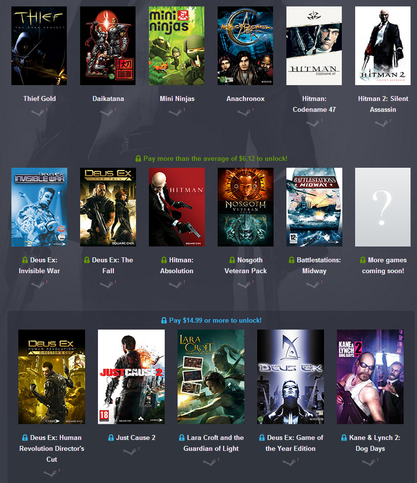 Humble Sqaure Enix Bundle (1)