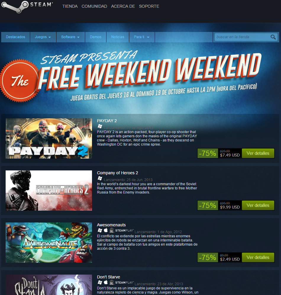 Steam Free Weekend Weekend (1)