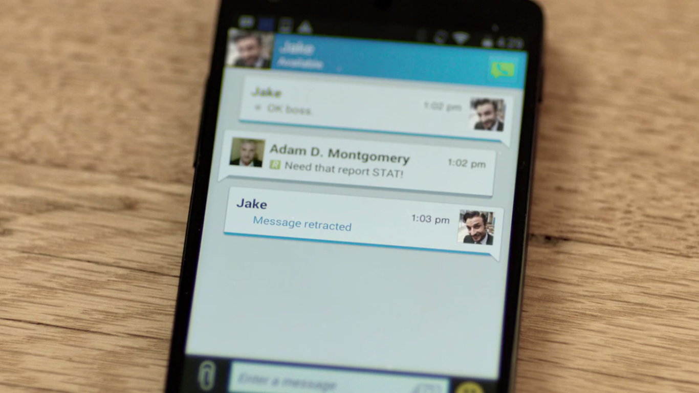 BBM Retract Message 2