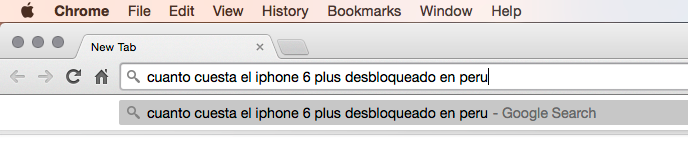 Chrome Busqueda Instant