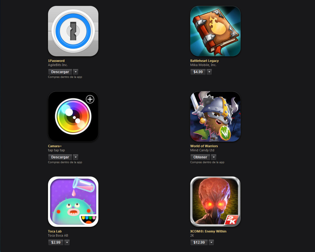 Top apps juegos Apple (4)