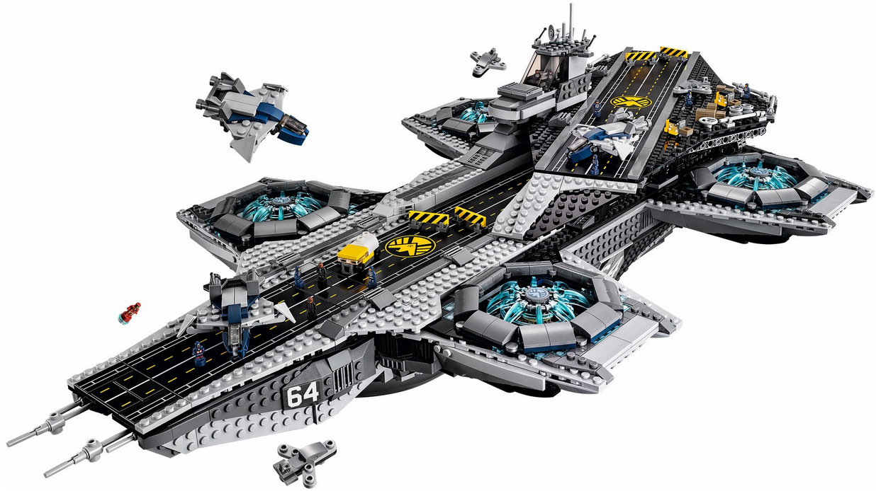 lego marvel nave
