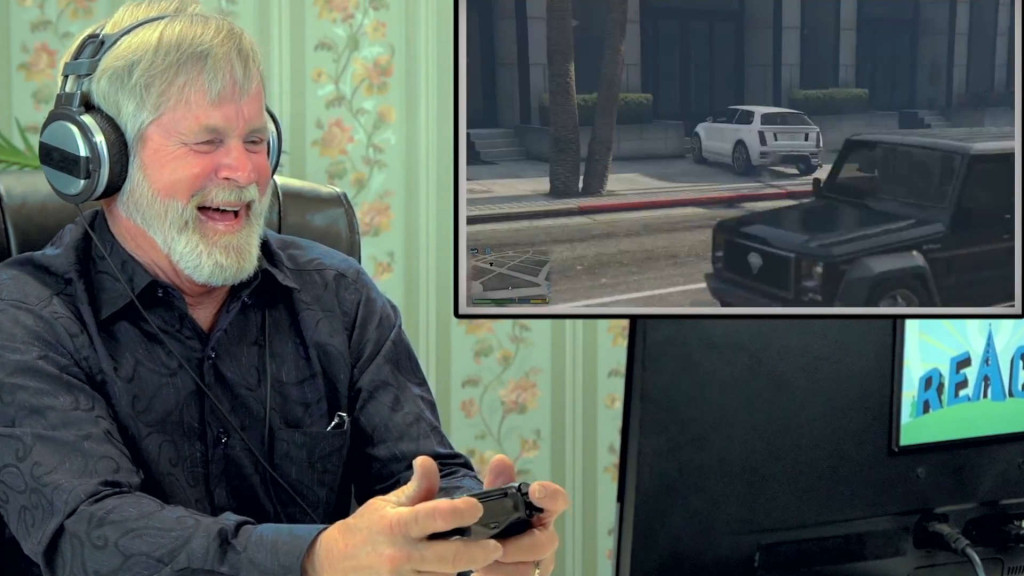 Old People React GTA V 006
