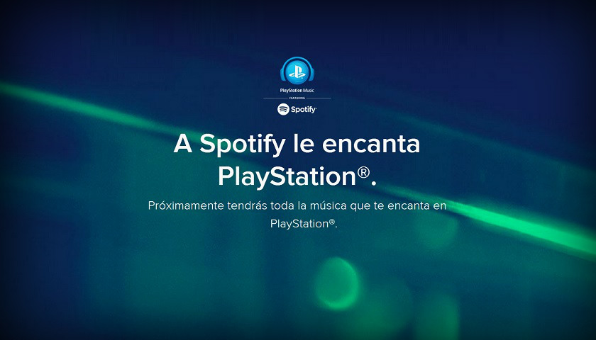 PlayStation Music Spotify 001