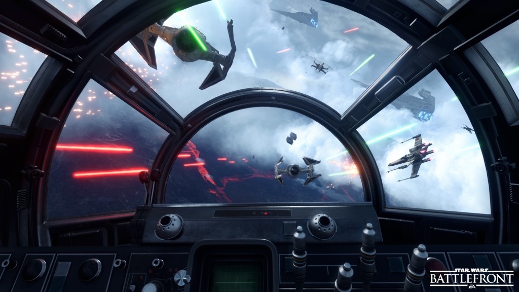 Star Wars Battlefront space