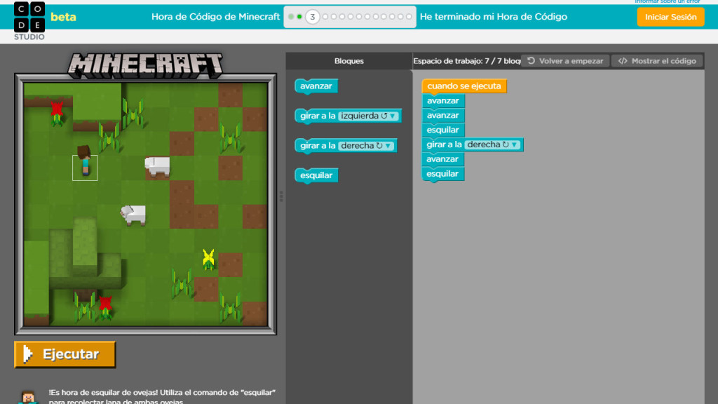 code org เฉลย minecraft apk