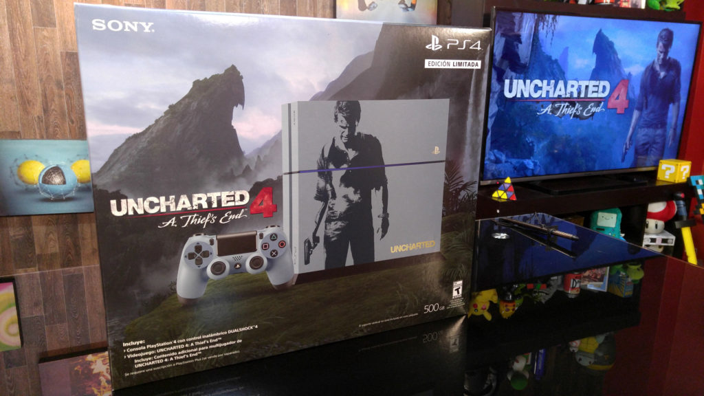 Uncharted 4 blue PS4 unboxing azul Special edition (1)