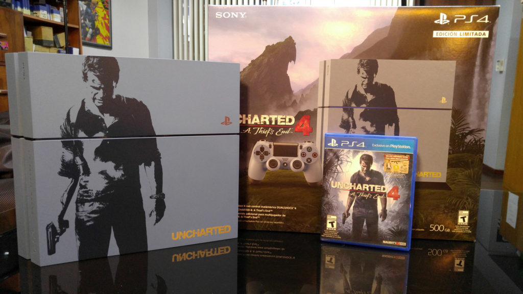 Uncharted 4 blue PS4 unboxing azul Special edition (18)