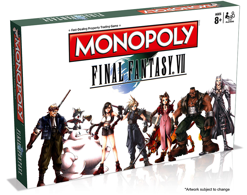 Final Fantasy VII 7 monopoly Monopolio