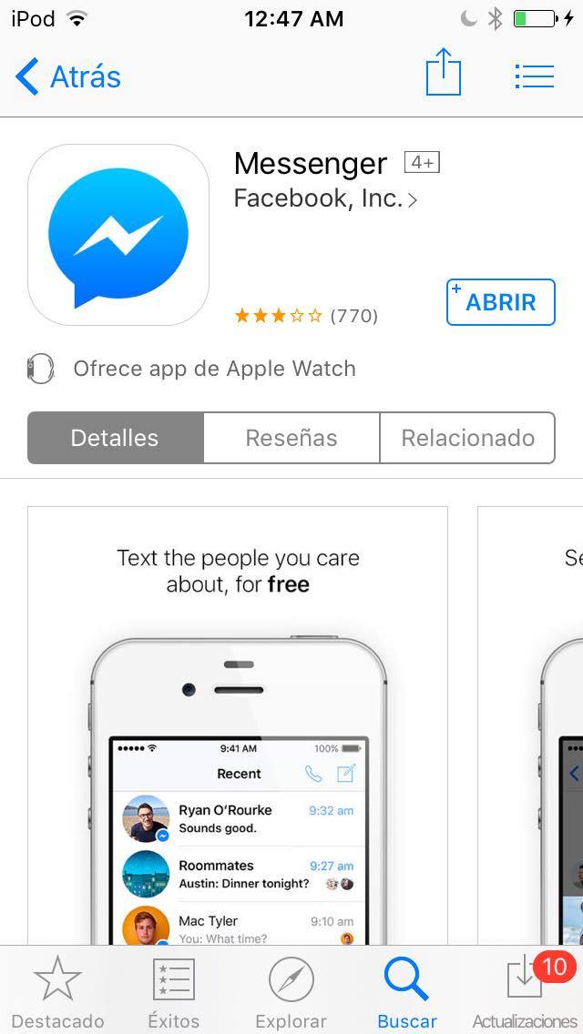 Messenger juego de tútbol (1)
