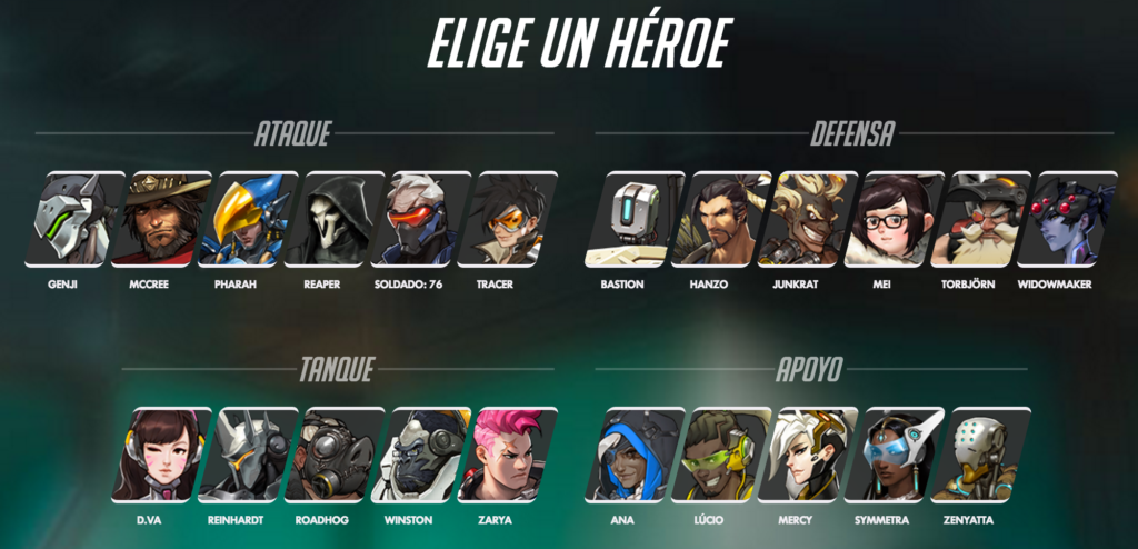 Overwatch all herores