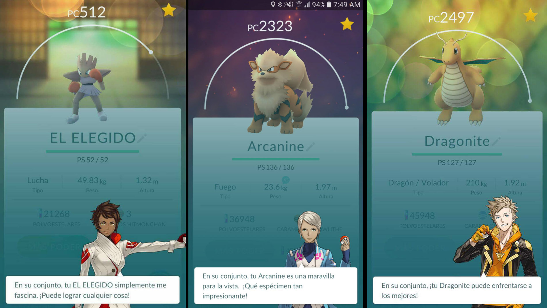 Pokémon GO ¿Qué significan las frases de los