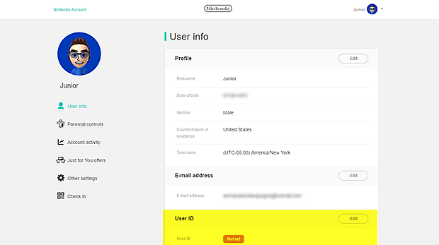 nintendo_user id