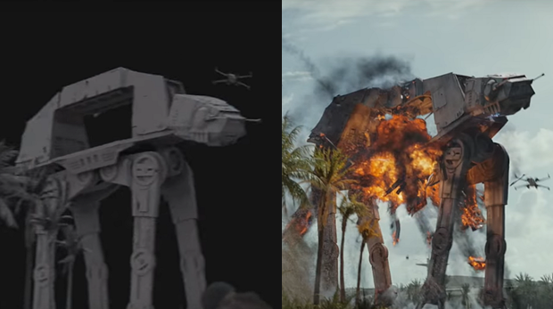 rouge one efectos star wars