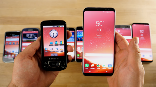 comparacion samgung galaxy
