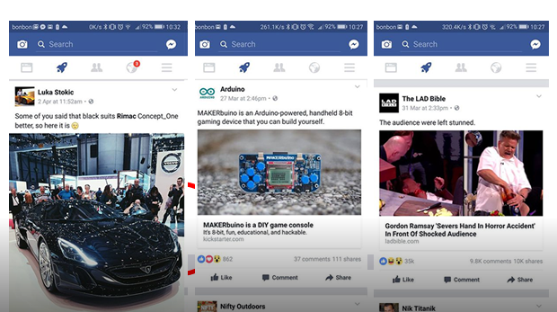 facebook cohete noticias