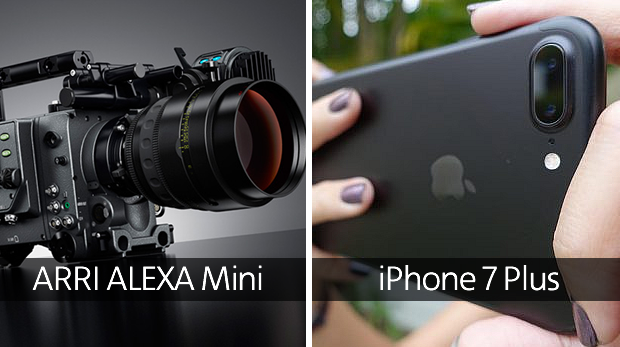 arri alexa vs iphone 7 plus