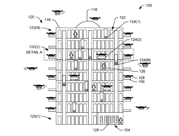 colmena amazon drones