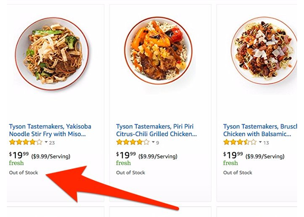 amazon meals
