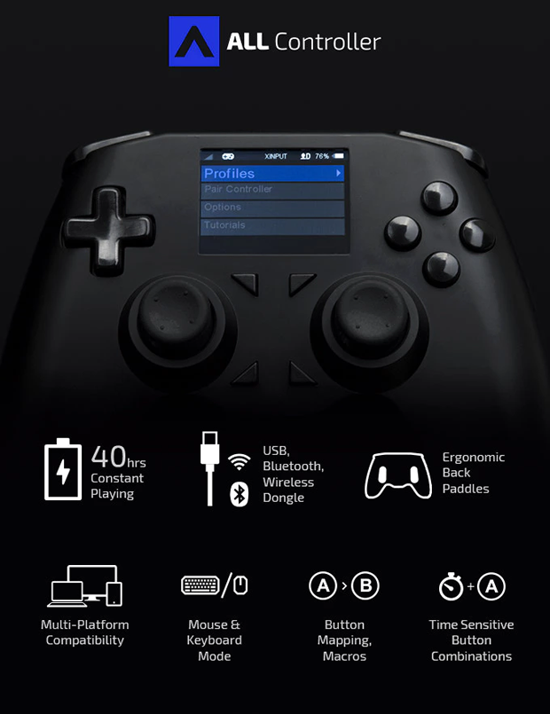 all controller opciones