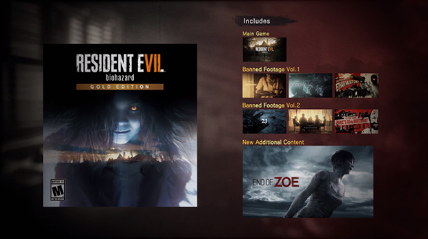 resident evil VII gold