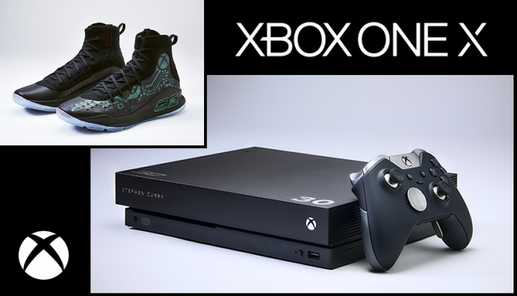 xbox one x curry under armor
